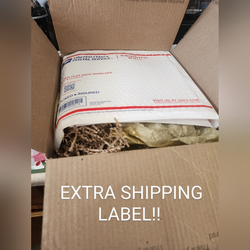 EXTRA SHIPPING LABEL FOR YOUR EXTRA STUFF!!!❤️❤️❤️